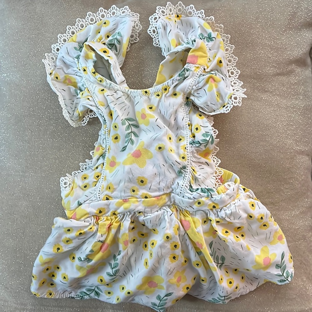 Jessica Simpson 3-6 month Baby Girl Romper